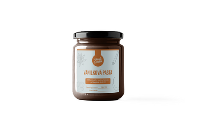 Vanilkova pasta z Ugandy